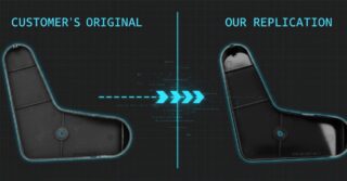 We helped bring a 1984 BMW 635CI to life by replicating interior parts for our customer and then printing the parts on our pro 3D printing machines. The parts look fantastic! #bmw635ci #customfabrication #vintage car #carparts